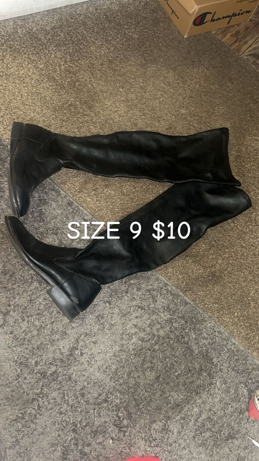 Size 9 High boots