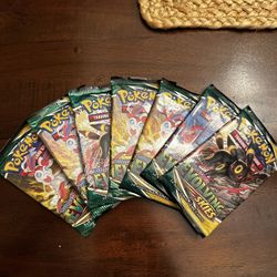 Evolving Skies Booster Packs X7