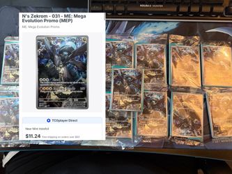 N’s Zekrom ascended heroes promo ETB Pokemon new