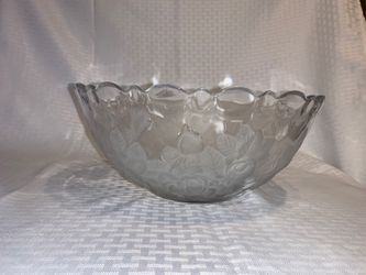 Glass Fruit Bowl