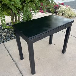 IKEA Extendable Leaf Table (Black)