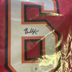 Baker Mayfield Auto Jersey XL Tampa Bay Bucs