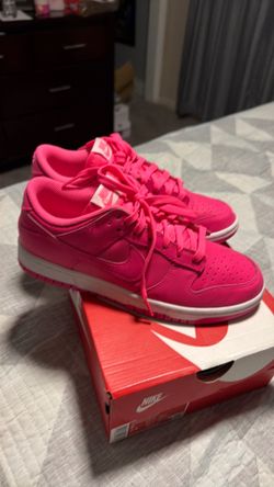 Pink Nike Dunk Low