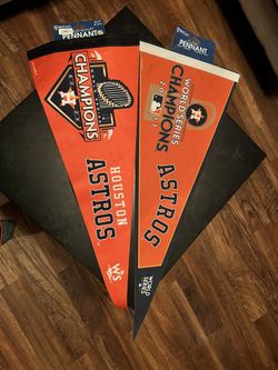 2017 And 2022 Championship Pennant Flags