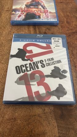Oceans 12 and oceans 13 two movies Blu-ray