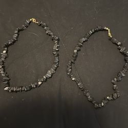 Stone necklaces
