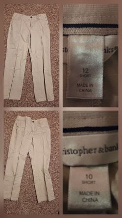 (2) Pairs Womens Dress PANTS 10 SHORT AND 12 SHORT $8 EACH PAIR. 