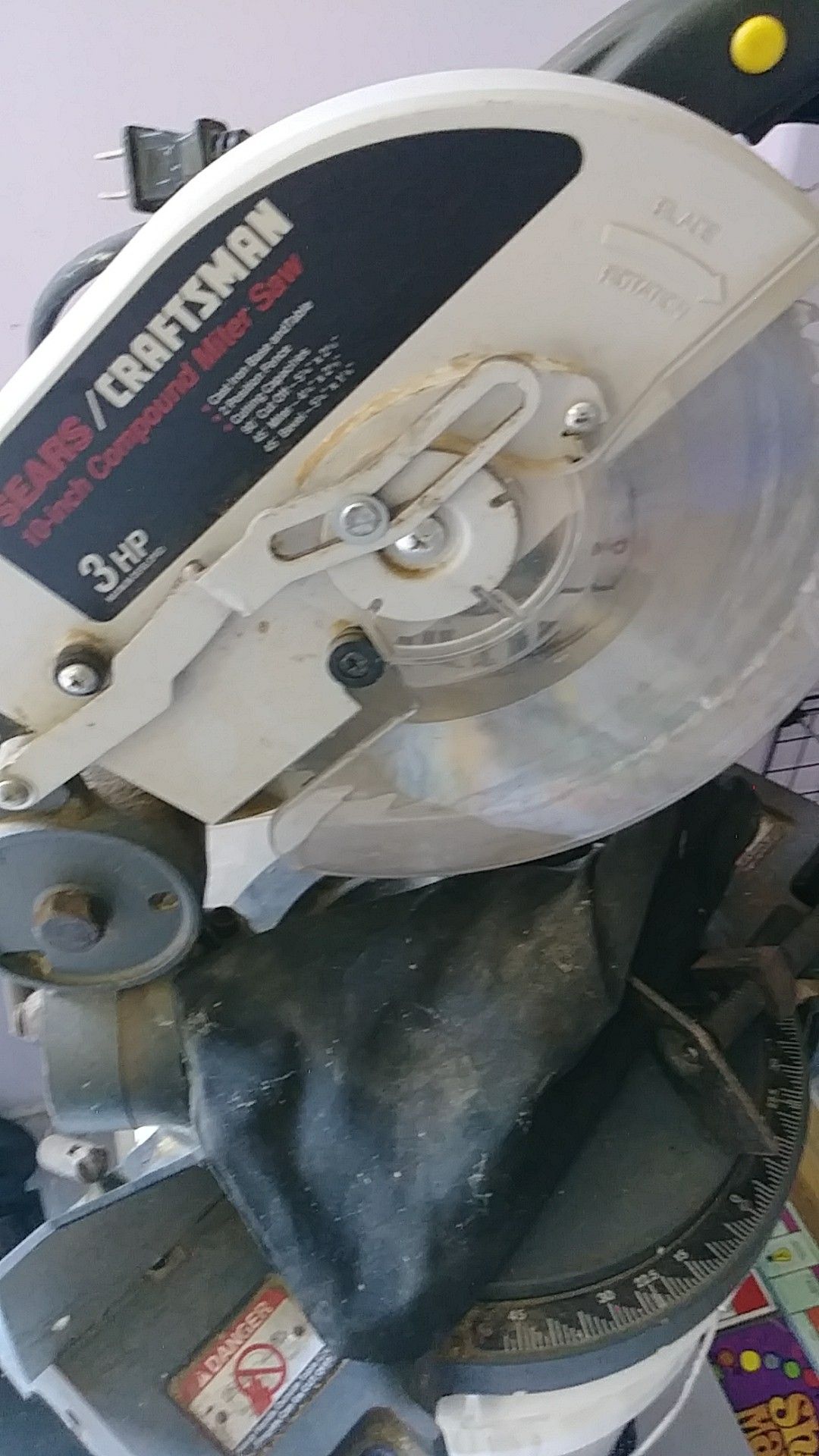 Craftsman 10" miter saw 3 HP
