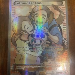 Pokemon Fan Club Trainer 106/106 XY Flashfire Full Art 2014 NM/LP