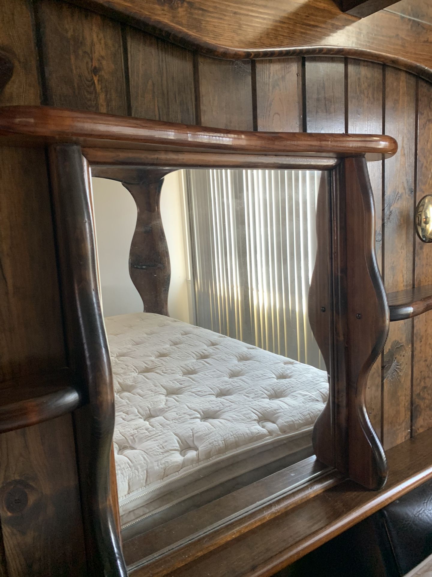 King Size Wood Bed Frame  And More 