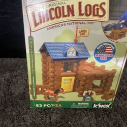 Kids Lincoln Building Logs. 