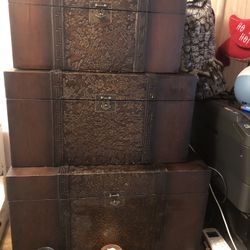 $40 Open Box, 3 Chests , 3 In 1 , 