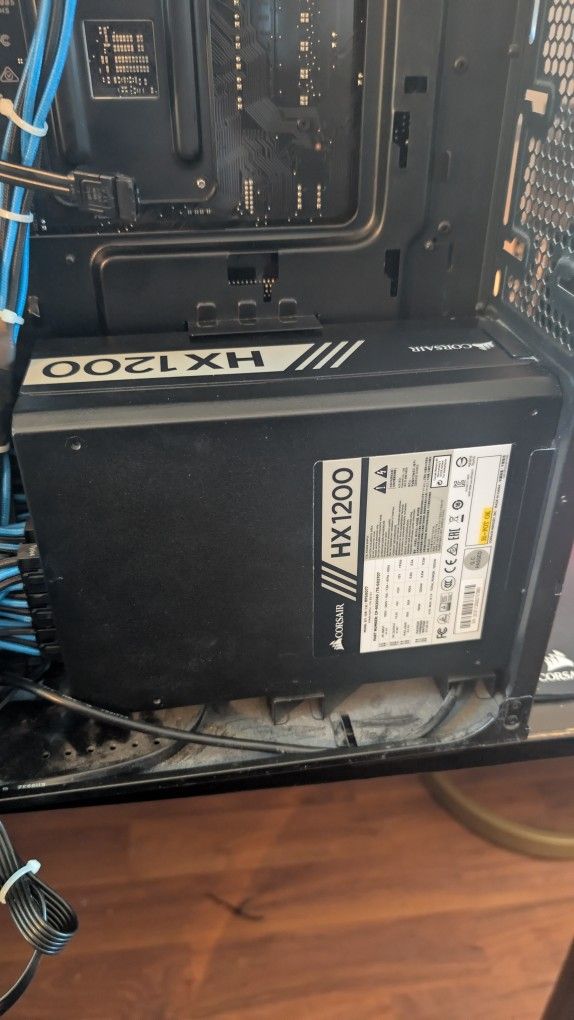 Corsair Hx1200w Powersupply With Custom Cables