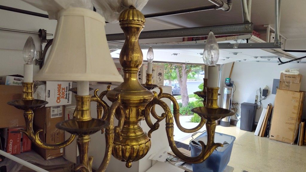 Antique Brass Lamp