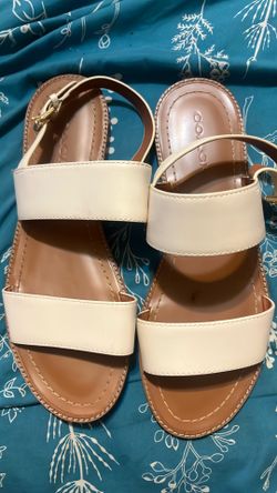 Coach sandals size 10 in woman almost new  $15. Sketchers sandals size 9 in woman’s $5