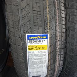 255/65/17 Goodyear Wrangler Territory HT