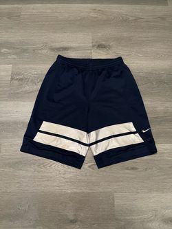 Vintage Nike Men’s Basketball Navy Blue/White Shorts