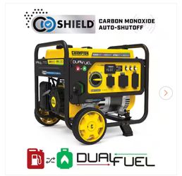 5300/4250-Watt Recoil Start Dual Fuel Portable Generator w/ Free 3-Year Warranty for RV and Home