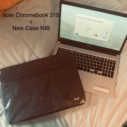 Acer Chromebook 315 + NIB Case