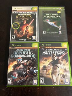 Original Xbox video games Star Wars