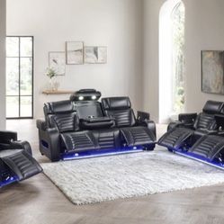 3 Pc Power Recliner Set
