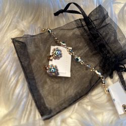 Kids Earrings And Bracelet 