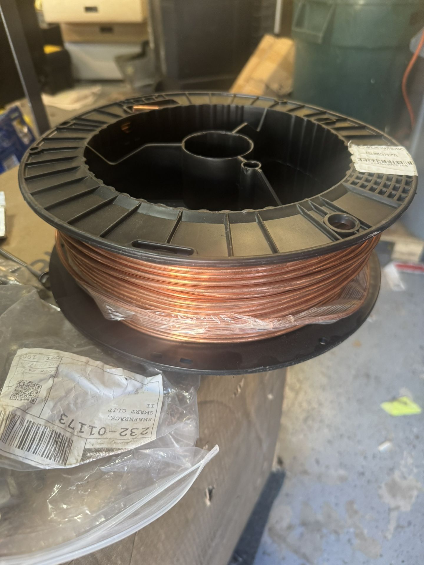 6 Gauge Bare Copper Wire Full Roll 315FT #6 Copper Wire