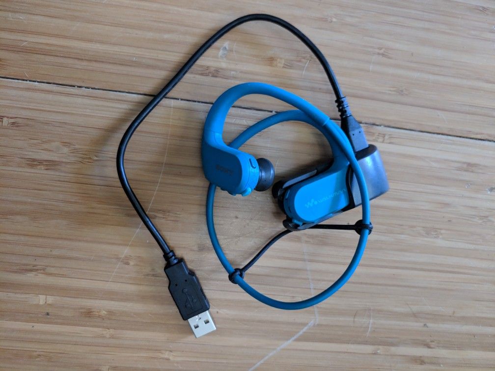 Sony NW-WS413 4gb waterproof headphones - $45