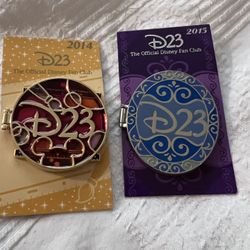 Disney D23 pins