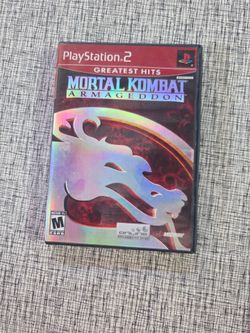 Authentic : Mortal Kombat Armageddon: Playstation 2