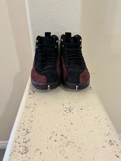 Size 9 Brand New A Ma Maniére x Women's Air Jordan 12 Retro SP "Black"