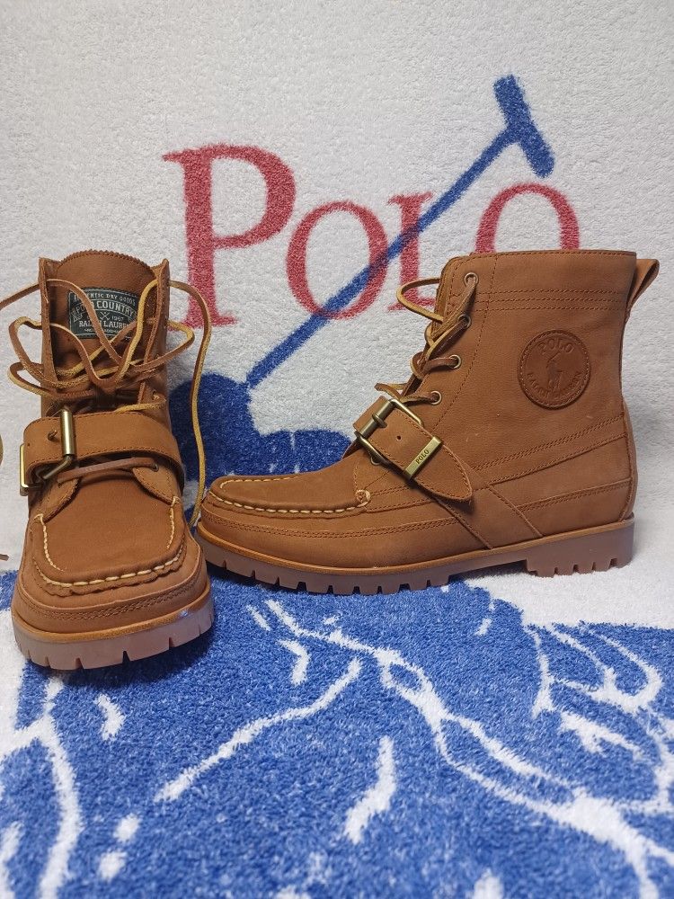 Polo Country Ranger Boots Ralph Lauren Brown Leather Mens 10.5 New NO Box.

#ClosetsDontClose #Polo #RalphLauren #fashion #boots