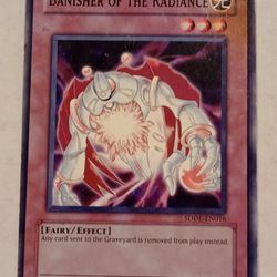 Yu-Gi-Oh Card Faded Misprint Banisher Of The Radiance