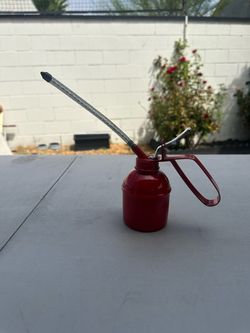 QWORK Steel Pistol Type Oiler