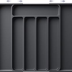 Brand New Kitsure Cutlery Drawer Organiser for Kitchen - Adjustable Cutlery Tray for Effortless Utensil Sorting, Versatile Kitchen Storage & Organisat