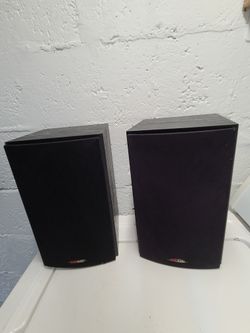 PolkAudio Speakers.