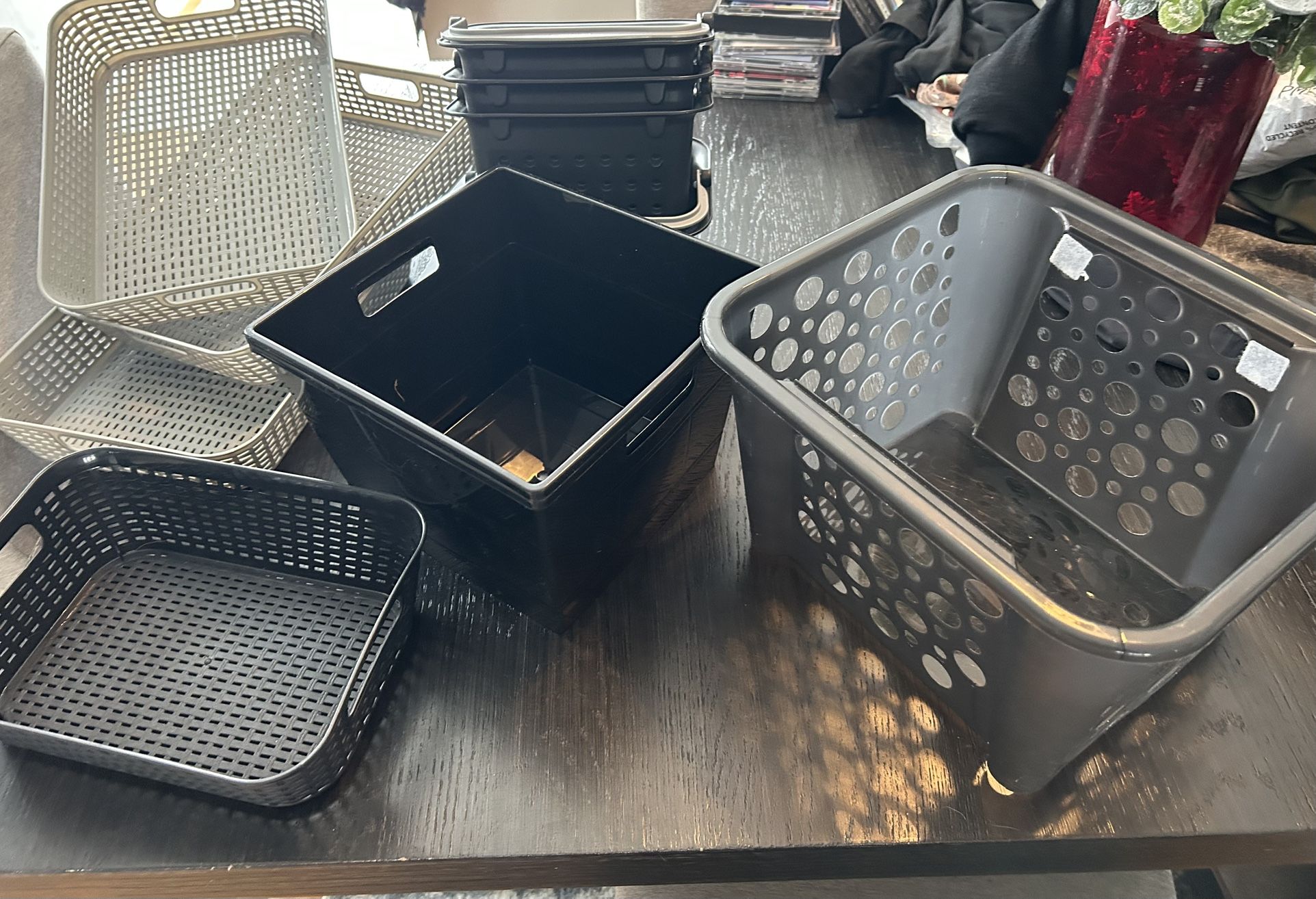 Storage Bins Bundle Of 10