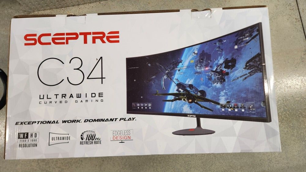 34-Inch Curved Ultrawide Monitor
