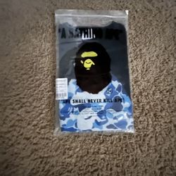 Bathing Ape Shirt (Blue Camo)