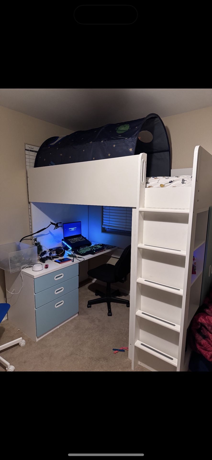 Free Bunk Bed and Desk