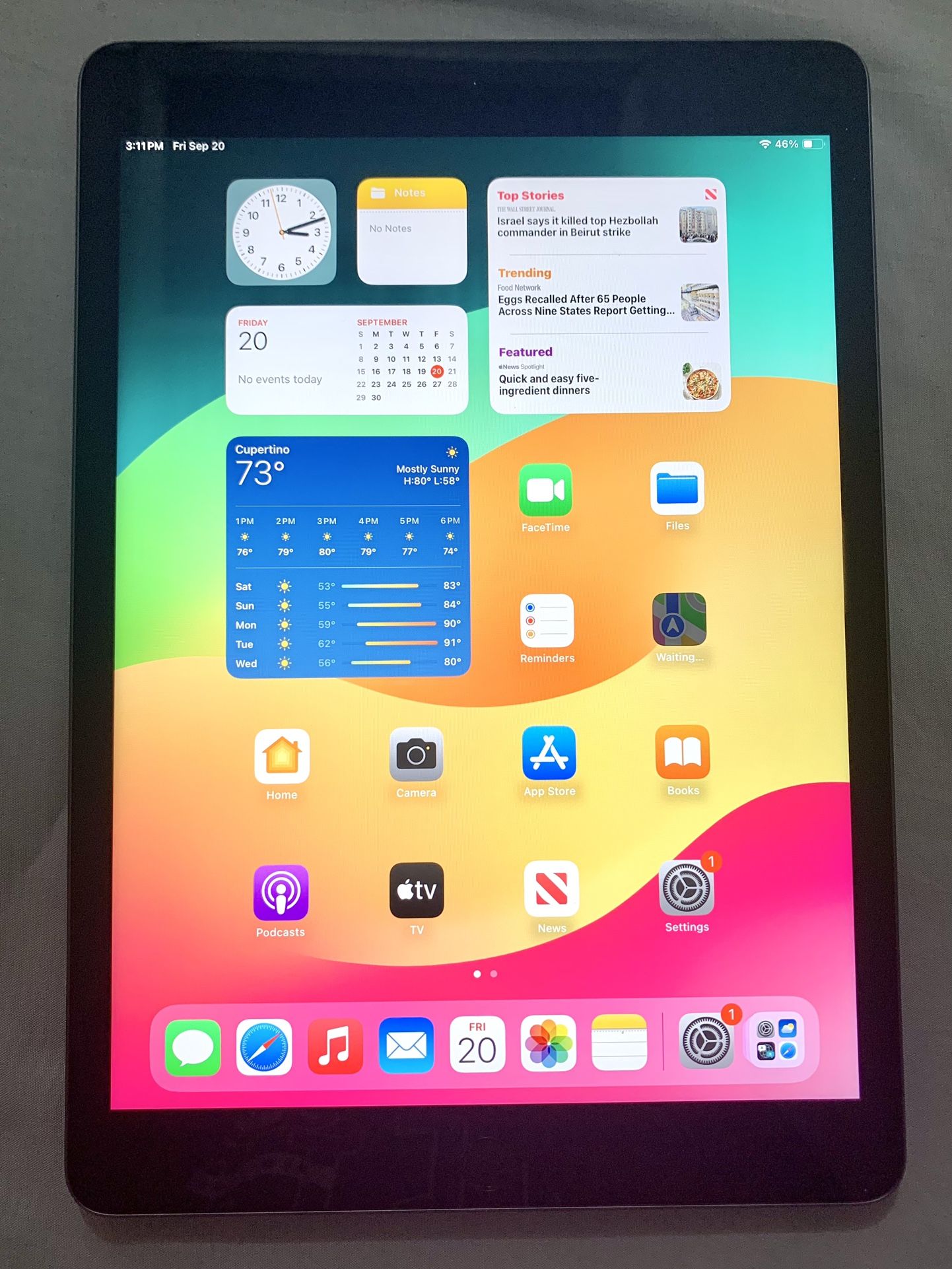iPad 6th Generation