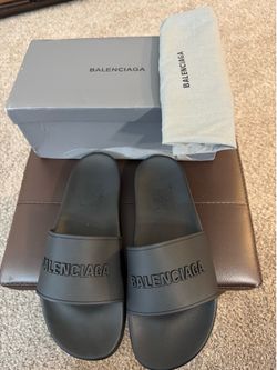 Mens New Balenciaga Slides Size 11