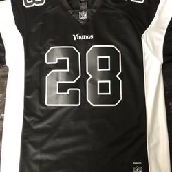 Adrian Peterson MN Vikings #28 Reebok football jersey