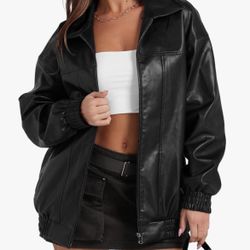 Faux Leather Jacket NWT 🏷️ 