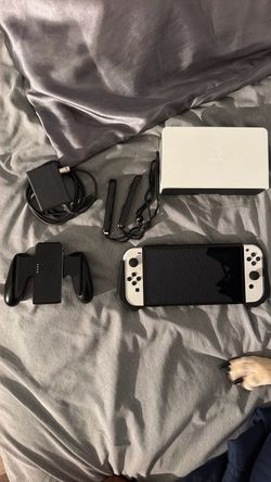 Nintendo Switch OLED Comes with everything in box and original box