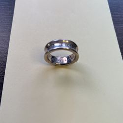 Tiffany & Co. .(contact info removed) size 5 3/4” silver ring