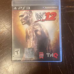 WWE 12 PS3