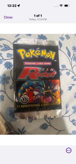Pokémon Team Rocket 1st Edition Booster Pack