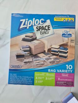 Ziploc space bags 10