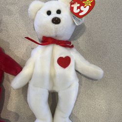 Beanie Babies – Rare – Valentino – Valentines Bears